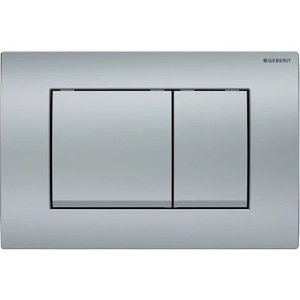 Кнопка смыва Geberit Delta 30 матовый хром