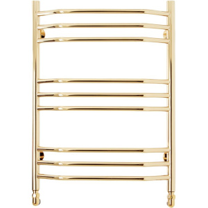 Полотенцесушитель водяной Domoterm Лаура П9 50x70, золото