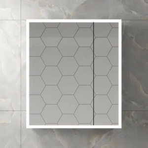 Зеркало-шкаф CONTINENT Reflex 70х80 с подсветкой