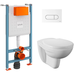 Комплект унитаз с инсталляцией и сиденьем VitrA Normus 9773B003-7207