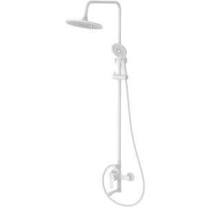 Душевая стойка Milardo Rora RORWT4FM06 белая