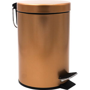 Мусорное ведро Ridder Ed 2170881 5 л, медный металлик