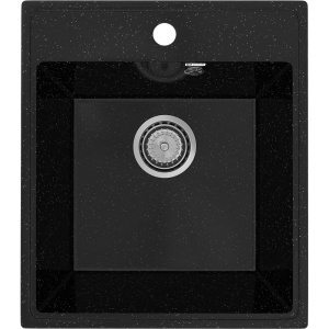 Мойка кухонная Practik PR-M 425-004 черный оникс