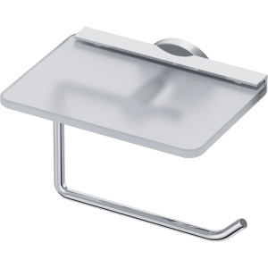 Держатель туалетной бумаги AM.PM X-Joy A85A341500 с полкой для телефона, хром