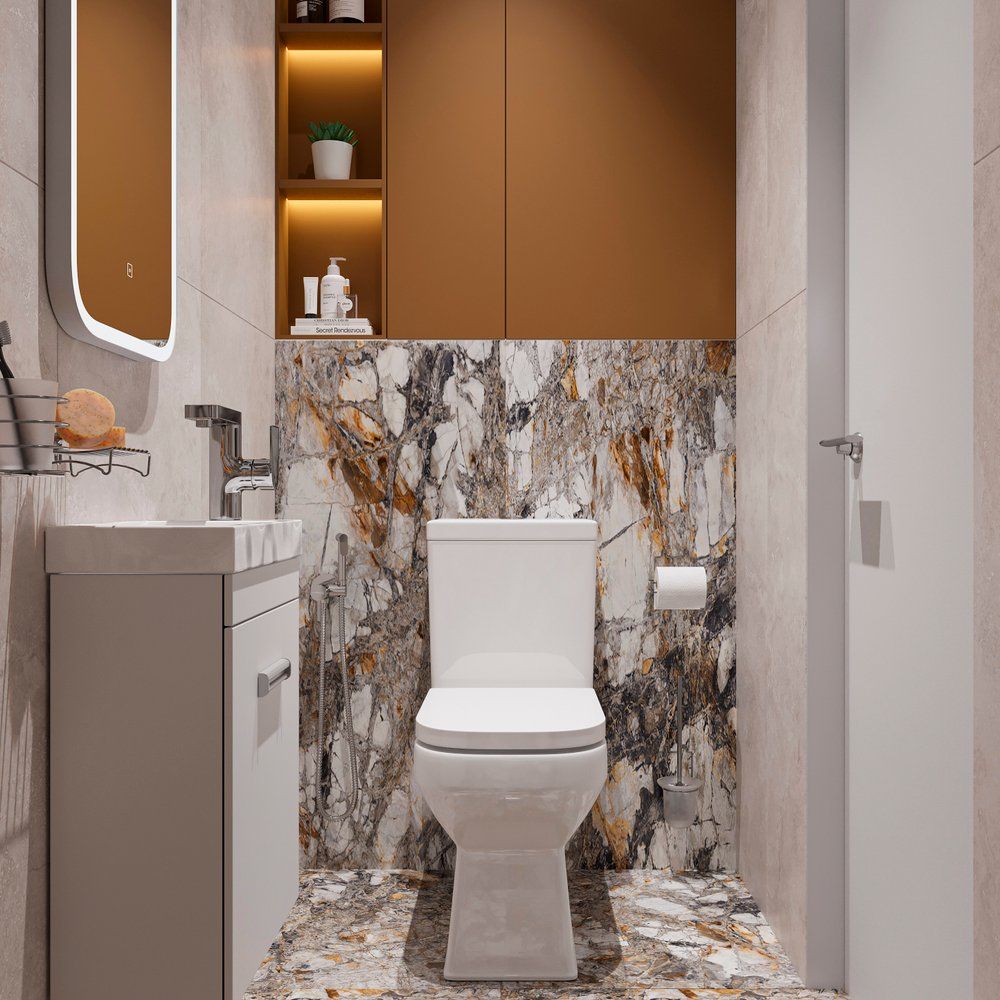 Купить Унитаз-компакт DIWO Коломна 0421 с микролифтом в Москве с доставкой Унитаз-компакт DIWO Коломна 0421 с микролифтом