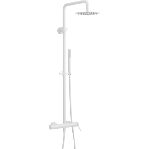 Душевая стойка Excellent Pi AREX.1281WH белая