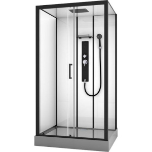 Душевая кабина Black&White Galaxy G8008 900х1150х2150, с низким поддоном Душевая кабина Black&White Galaxy G8008 900х1150х2150, с низким поддоном