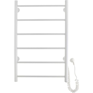 Полотенцесушитель электрический Domoterm Классик DMT 109-6 50х80, белый, R Полотенцесушитель электрический Domoterm Классик DMT 109-6 50х80, белый, R