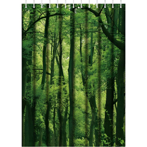 Штора для ванной Haiba HB74060 лес