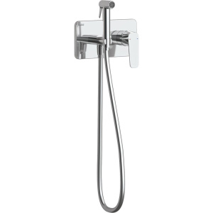Гигиенический душ Teska Alia BTK6600 со смесителем, С ВНУТРЕННЕЙ ЧАСТЬЮ, хром
