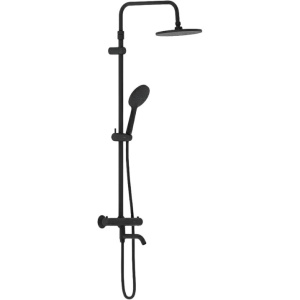 Душевая стойка Damixa Jupiter 977810300 черная матовая