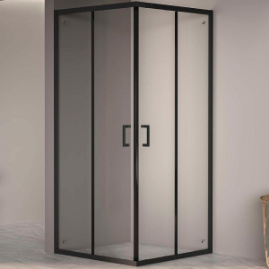Душевой уголок RGW Passage PA-030B, 800x800x1950, профиль черный