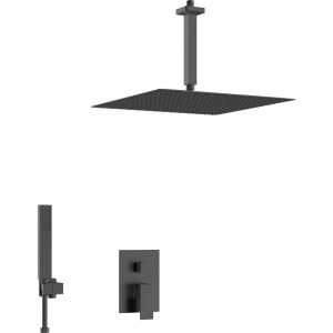 Душевой комплект D&K Bayern.Liszt DA1515805A19 С ВНУТРЕННЕЙ ЧАСТЬЮ, черный