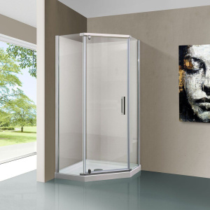 Душевой уголок Vincea Stresa VSP-1S900CL 90x90, профиль хром, стекло прозрачное Душевой уголок Vincea Stresa VSP-1S900CL 90x90, профиль хром, стекло прозрачное