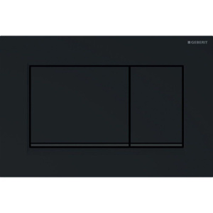 Кнопка смыва Geberit Sigma 30 Sigma 30 115.883.DW.1 черная глянцевая Кнопка смыва Geberit Sigma 30 Sigma 30 115.883.DW.1 черная глянцевая