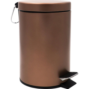 Мусорное ведро Ridder Ed 2170638 3 л, коричневый металлик