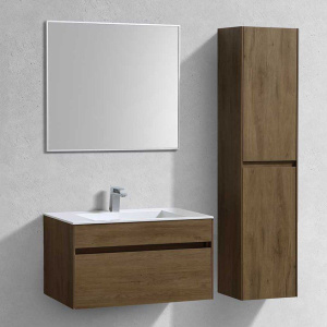 Мебель для ванной Vincea Chiara 80 дуб табак