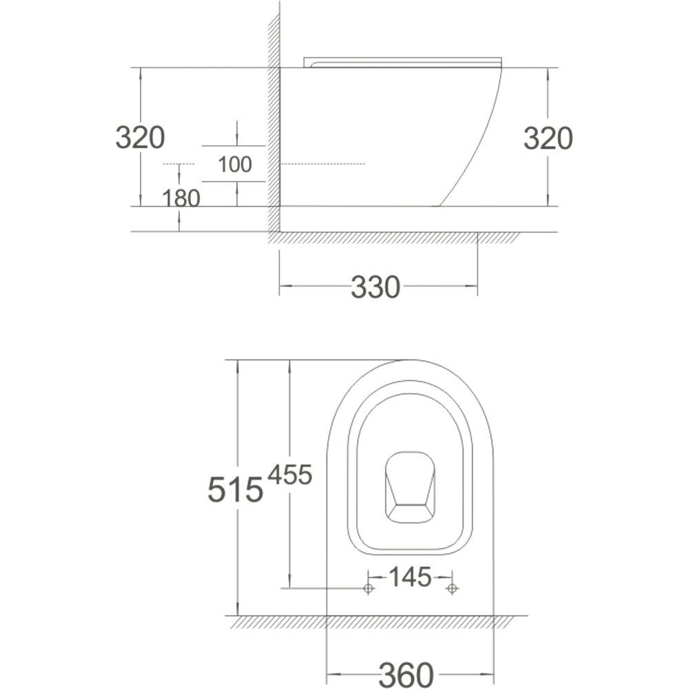 Купить Унитаз подвесной STWORKI Скаген SK-09up безободковый, с микролифтом в Москве с доставкой Унитаз подвесной STWORKI Скаген SK-09up безободковый, с микролифтом