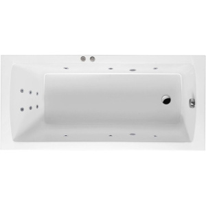 Акриловая ванна Excellent Aquaria WAEX.AQU17.LINE 170x75 см, с гидромассажем, с каркасом, со сливом-переливом Акриловая ванна Excellent Aquaria WAEX.AQU17.LINE 170x75 см, с гидромассажем, с каркасом, со сливом-переливом