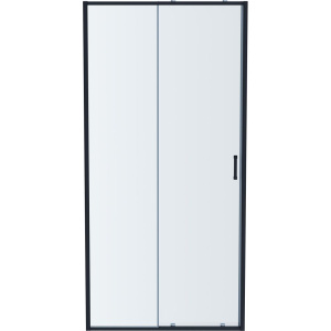 Душевая дверь в нишу Акватек AQ ARI RA 10020BL 100 см, профиль черный матовый