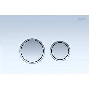 Кнопка смыва Акватек KDI-0000028 белая