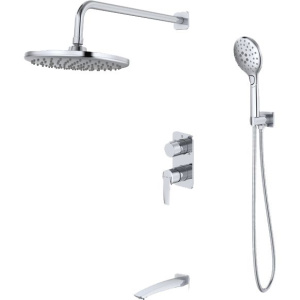 Душевой комплект IDDIS Ray RAYSB03i68 С ВНУТРЕННЕЙ ЧАСТЬЮ, хром