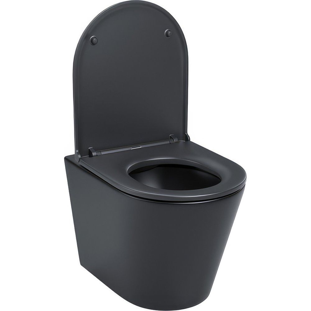 Купить Унитаз подвесной IDDIS Calipso CALR3BMi25 безободковый, с микролифтом в Москве с доставкой Унитаз подвесной IDDIS Calipso CALR3BMi25 безободковый, с микролифтом