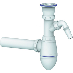 Сифон для раковины Unicorn А310V, с отводом для стиральной машины