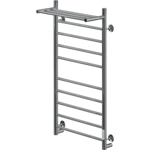 Полотенцесушитель электрический Ника Way 2, 100/50, с полкой, хром