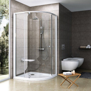 Душевой уголок Ravak Pivot PSKK3-80 Transparent, профиль белый