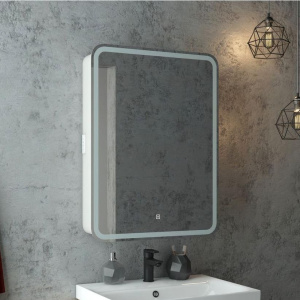 Зеркало-шкаф Art&Max Platino 55 R с подсветкой Зеркало-шкаф Art&Max Platino 55 R с подсветкой