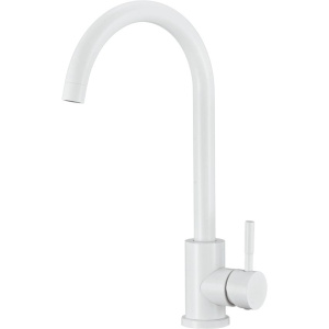 Смеситель для кухни Olive'S Balear 13435-1BLW белый