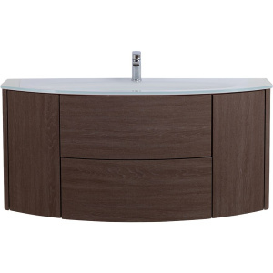 Тумба с раковиной Cezares Eden 120 rovere scuro soft, раковина 82368