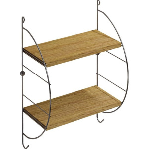 Полка Tekno-tel MG502 чёрная, дерево