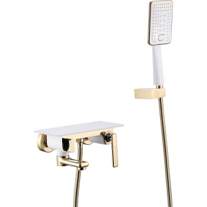 Смеситель для ванны с душем Lemark Mista LM6414WG