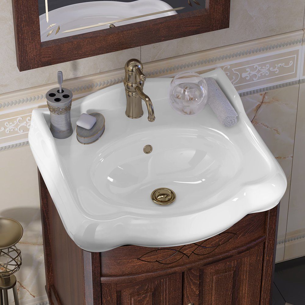 Купить Мебель для ванной Opadiris Лоренцо 60 светлый орех в Москве с доставкой Мебель для ванной Opadiris Лоренцо 60 светлый орех