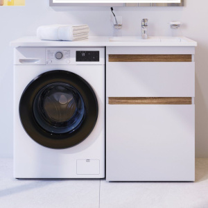 Тумба с раковиной AM.PM X-Joy 60 R под узкую стиральную машину