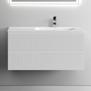 Тумба с раковиной Sancos Snob T 100 см, R, bianco