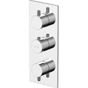 Термостатический смеситель WHITECROSS Y Y1238CR С ВНУТРЕННЕЙ ЧАСТЬЮ, для ванны с душем, хром