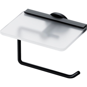 Держатель туалетной бумаги AM.PM X-Joy A85A341522 с полкой для телефона, черный