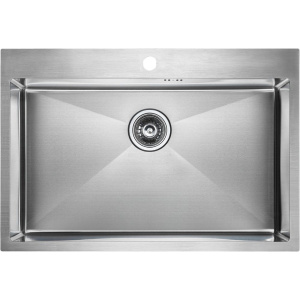 Мойка кухонная Paulmark Kroner PM217551-BS брашированная нержавеющая сталь