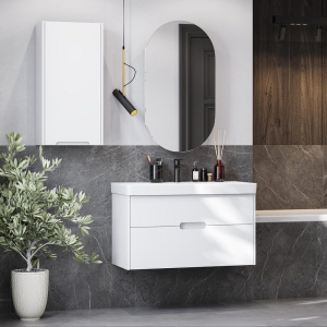 Мебель для ванной AQUATON Оливия 90 белая матовая