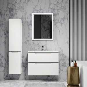 Мебель для ванной Raval Wector 80, подвесная, белая Мебель для ванной Raval Wector 80, подвесная, белая