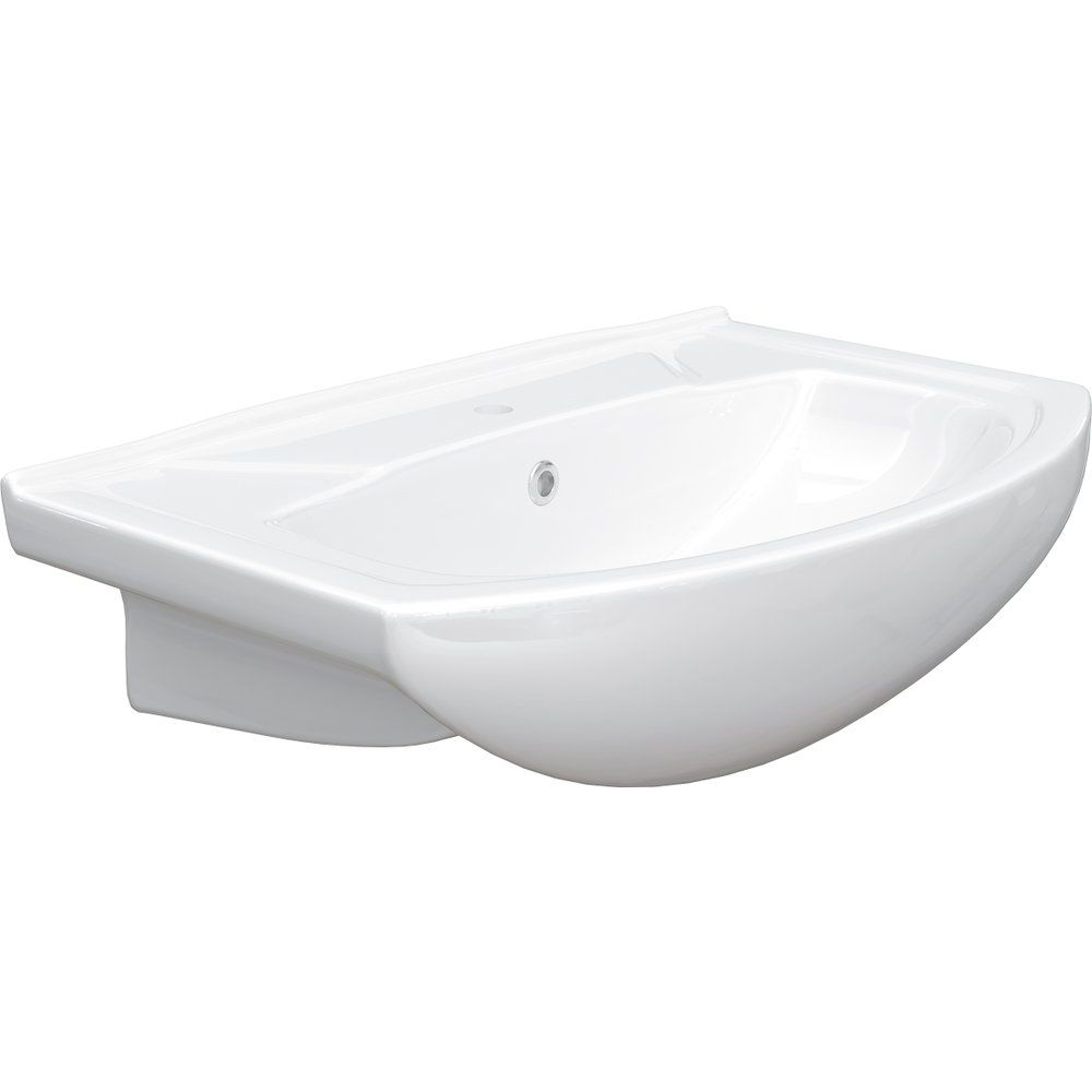 Купить Комплект Раковина DIWO Дмитров 0113 , подвесная, фаянсовая, 70 см, белая + Сифон Wirquin Минор с отводом для стиральной машины + Пьедестал квадрат 0201 + Зеркало STWORKI Брамминг 70х90, черное в Москве с доставкой Комплект Раковина DIWO Дмитров 0113 , подвесная, фаянсовая, 70 см, белая + Сифон Wirquin Минор с отводом для стиральной машины + Пьедестал квадрат 0201 + Зеркало STWORKI Брамминг 70х90, черное