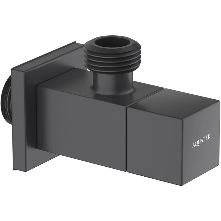 Вентиль угловой Aquatek AQ2453MB черный Вентиль угловой Aquatek AQ2453MB черный