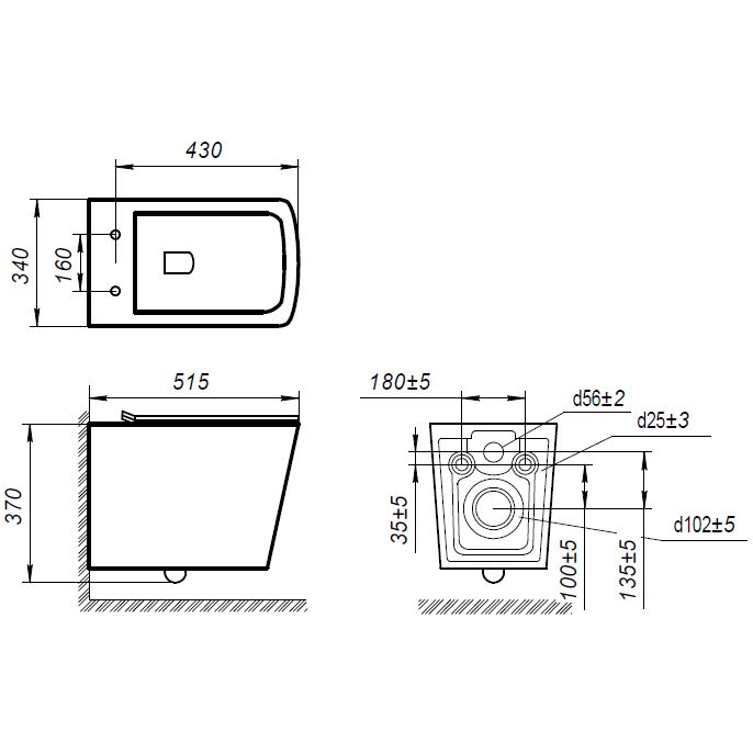 Купить Унитаз подвесной Art&Max Techno AM9310CHR/SC безободковый, с микролифтом, белый в Москве с доставкой Унитаз подвесной Art&Max Techno AM9310CHR/SC безободковый, с микролифтом, белый