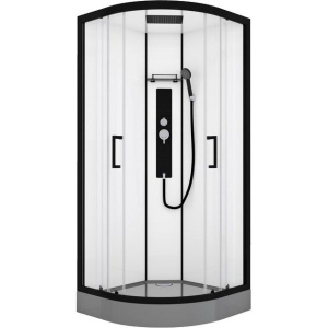 Душевая кабина Black&White Galaxy G8001 900х900х2150, с низким поддоном Душевая кабина Black&White Galaxy G8001 900х900х2150, с низким поддоном