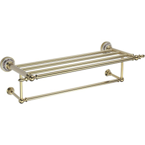 Полка Savol 68 b S-06845B для полотенец, золото