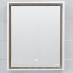 Зеркало Cersanit Louna 60 с подсветкой и полкой, сенсор на зеркале