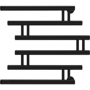 Полотенцесушитель водяной Indigo Zip FZW60-60BR черный муар